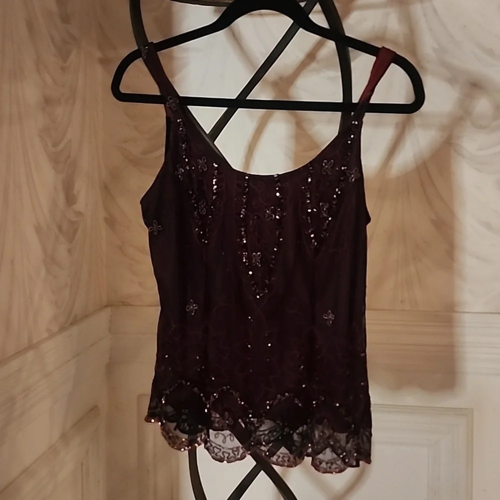 MARINA size medium top The most beautiful sparkly top